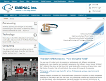 Tablet Screenshot of emenac.com